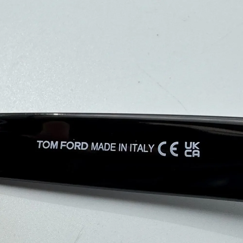 Tom Ford Sunglasses Redford TF1153 01E Black Navigator Frame Brown Lens 56mm New